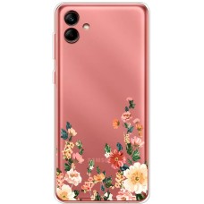 Чохол для Samsung Galaxy A04 (A045) Mixcase квіти квіточки