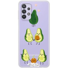 Чохол для Samsung Galaxy A32 (A325) Mixcase сімейка авокадо
