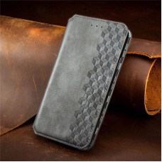 Чохол книжка для Xiaomi Redmi Note 11 / 11S Getman Cubic сірий