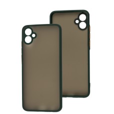 Чохол для Samsung Galaxy A04E (A042) LikGus Totu camera protect оливковий