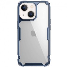 Чохол Nillkin Nature Series для iPhone 13 / 14 темно-синій/прозорий