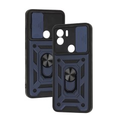 Чохол для Xiaomi Redmi A1+ / A2+ Serge Ring Armor ударостійкий синій