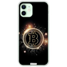 Чохол для iPhone 12 MixCase гроші біткоїн чіп