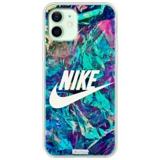 Чохол для iPhone 12 MixCase логотип лого спорт на кольоровому