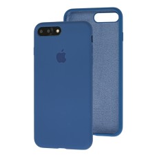 Чохол для iPhone 7 Plus / 8 Plus Silicone Full синій / navy blue