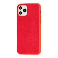 Чохол для iPhone 11 Pro Leather cover червоний
