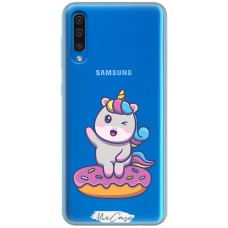 Чохол для Samsung Galaxy A50 (A505) Mixcase весела єдиноріжка