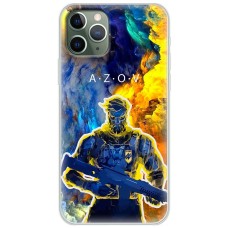 Чохол для iPhone 11 Pro Max MixCase патріотичні Азов