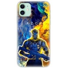 Чохол для iPhone 12 MixCase патріотичні Азов