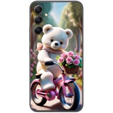 Чохол для Samsung Galaxy A34 (A346) MixCase асорті ведмедик з квітами