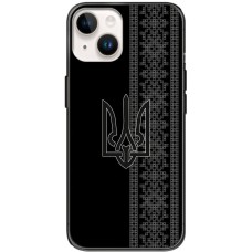 Чохол для iPhone 13 MixCase патріотичні орнамент тризуба і вишиванки 