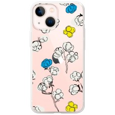 Чохол для iPhone 13 mini MixCase патріотичні квіти бавовни