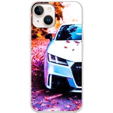 Чохол для iPhone 15 MixCase асорті біле авто