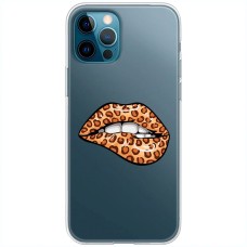 Чохол для iPhone 13 Pro Max MixCase Леопард губи