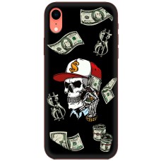 Чохол для iPhone Xr MixCase гроші череп