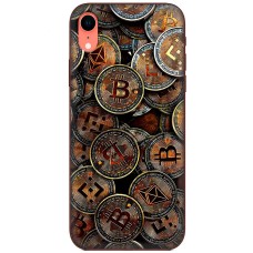 Чохол для iPhone Xr MixCase гроші bitcoins