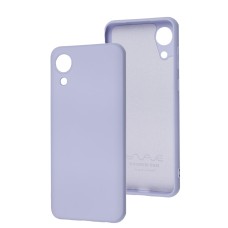 Чохол для Samsung Galaxy A03 Core (A032) Wave colorful camera light purple