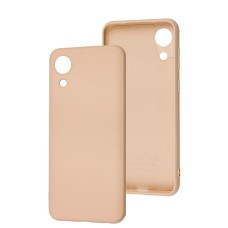 Чохол для Samsung Galaxy A03 Core (A032) Wave colorful camera pink sand