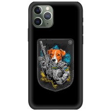 Чохол для iPhone 11 Pro Max MixCase патріотичні бойовий патрон