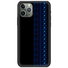 Чохол для iPhone 11 Pro Max MixCase синій колір вишиванки