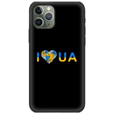 Чохол для iPhone 11 Pro Max MixCase патріотичні I love UA