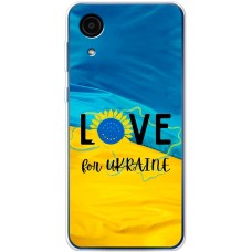 Чохол для Samsung Galaxy A03 Core (A032) MixCase патріотичні love Ukraine