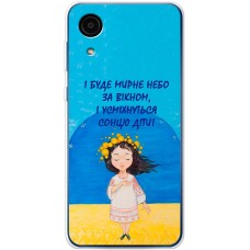 Чохол для Samsung Galaxy A03 Core (A032) MixCase патріотичні мирне небо