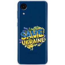 Чохол для Samsung Galaxy A03 Core (A032) MixCase патріотичні військовий save ukraine