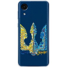 Чохол для Samsung Galaxy A03 Core (A032) MixCase патріотичні військовий герб візеруно