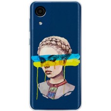 Чохол для Samsung Galaxy A03 Core (A032) MixCase патріотичні військовий плач України