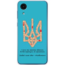 Чохол для Samsung Galaxy A03 Core (A032) MixCase патріотичні військовий Азовсталь