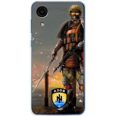 Чохол для Samsung Galaxy A03 Core (A032) MixCase патріотичні військовий самурай