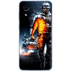 Чохол для Samsung Galaxy A03 Core (A032) MixCase патріотичні військовий кіборги
