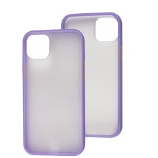 Чохол для iPhone 14 Plus LikGus Maxshield бузковий