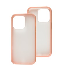 Чохол для iPhone 14 Pro LikGus Maxshield персиковий