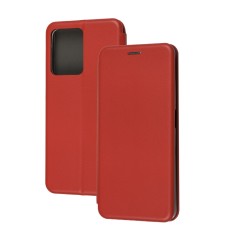 Чохол книжка Premium для Xiaomi Redmi Note 12 Pro червоний