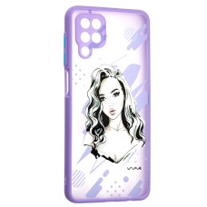 Чохол для Samsung Galaxy A12 (A125) Wave Cartoon kiss me