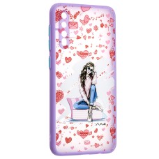 Чохол для Samsung Galaxy A50 / A50s / A30s Wave Cartoon heart overload