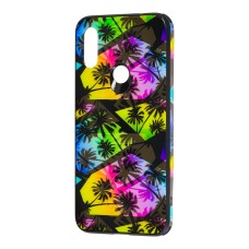 Чохол для Xiaomi Redmi 7 glass print "пальми"