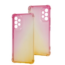 Чохол для Samsung Galaxy A53 (A536) Wave Shine pink / yellow
