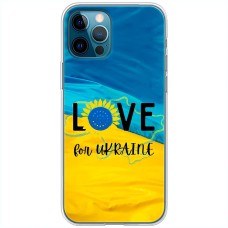 Чохол для iPhone 13 Pro Max MixCase патріотичні love Ukraine