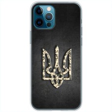 Чохол для iPhone 13 Pro Max MixCase патріотичні герб піксель