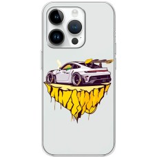 Чохол для iPhone 15 Pro MixCase машини white car