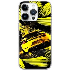 Чохол для iPhone 15 Pro MixCase машини жовта машина