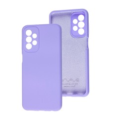 Чохол для Samsung Galaxy A23 Wave camera Full light purple