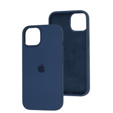 Чохол для iPhone 13 / 14 Square Full silicone blue cobalt
