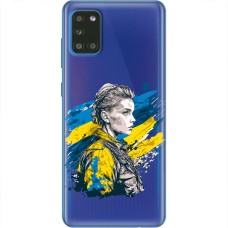 Чохол для Samsung Galaxy A31 (A315) MixCase патріотичні незламна Українка