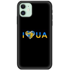 Чохол для iPhone 11 MixCase патріотичні I love UA