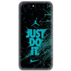 Чохол для iPhone 7 Plus / 8 Plus MixCase логотип лого спорт на чорному