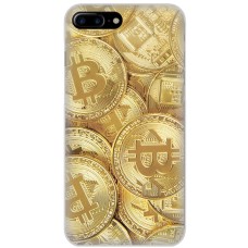 Чохол для iPhone 7 Plus / 8 Plus MixCase гроші биткоин